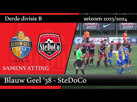 Samenvatting Blauw Geel '38 - SteDoCo