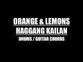 Orange & Lemons - Hanggang Kailan (Drums Only, Lyrics, Chords)