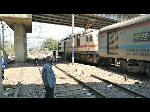 (12029) Swarna Jayanti Shatabdi Express (New Delhi - Amritsar) With (TKD) WAP7 Locomotive.!! Video