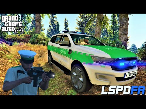 GTA 5 LSPD:FR #93 | Jet auf der Straße gelandet | Grand Theft Auto 5 (Polizei Mod) | SnowFighter