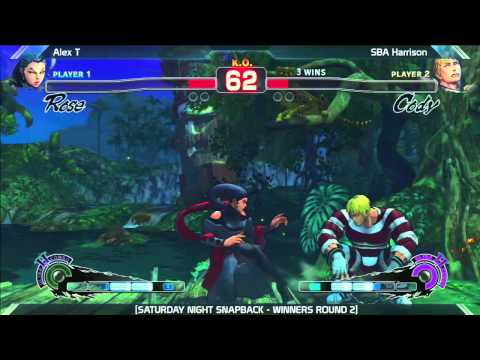 SSF4 SBA Harrison vs Alex T |Saturday Night Snapback 5.5