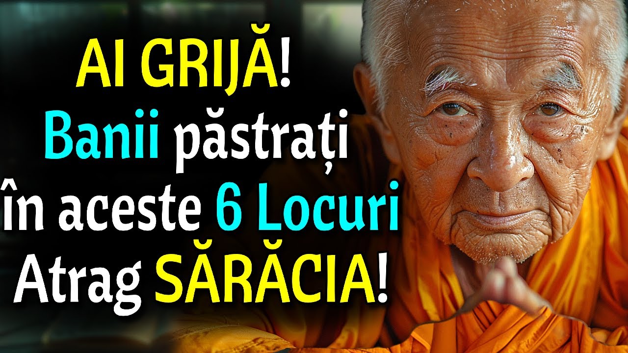 Evită aceste 6 greșeli!! VEZI Locurile unde Păstrarea Banilor îi poate ATRAGE! | Învățături budiste