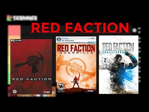 Red Faction Tier List - The Best and Worst of the Series