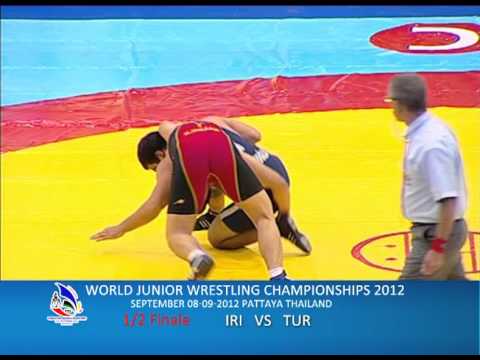 WORLD JUNIOR WRESTLING CHAMPIONSHIPS 2012_IRI VS TUR