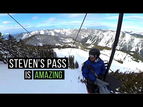 Steven's Pass Ski resort is in my top 5, this place is awesome | EPIC Pass ski review