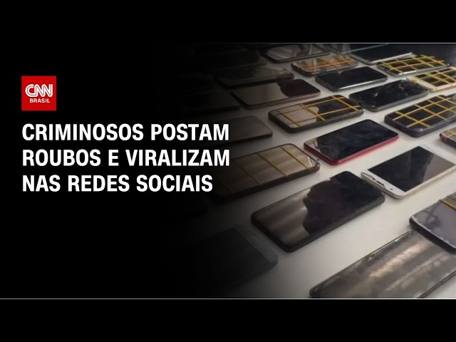 Gangue da bicicleta: Criminosos postam vídeos de roubos em São Paulo | CNN PRIME TIME