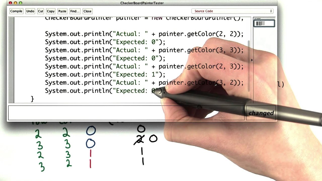 Checkerboard - Intro to Java Programming