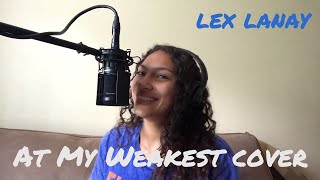 At My Weakest Cover - James Arthur