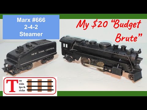 My $20 Marx #666 Steamer - Disassembly And New LED Headlight