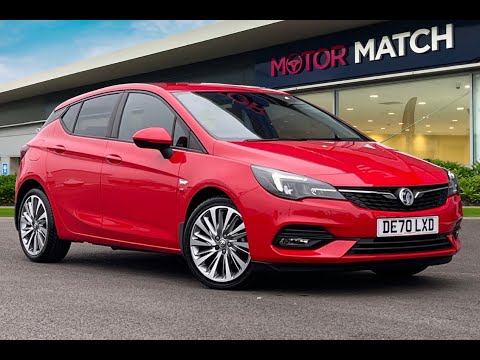 Used 2020 Vauxhall Astra 1.2 Turbo SRi VX Line Nav at Chester | Motor Match Used Cars for Sale