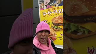 New York style burgers in McDonald’s Japan #mcdonalds #food #foodie #foodlover #foodporn #foodies