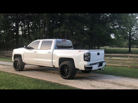 Black tail light install!!! 2018 Silverado