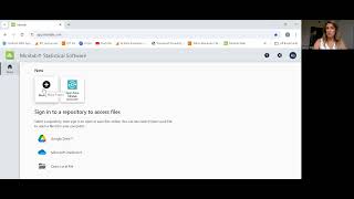 Minitab - web version how to open a file