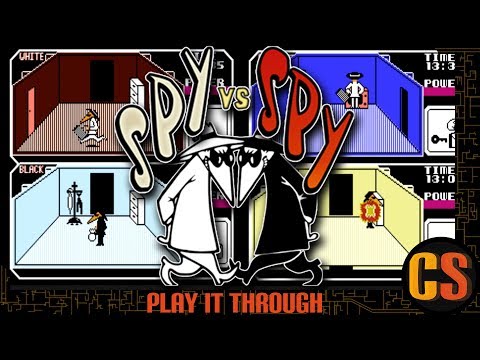 SPY VS SPY (NES) - PLAY IT THROUGH (ALL LEVELS)