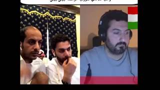 لورنس عامودا و ابو حمد AZD بث خاص على برنامج YouNow و اغنية جينى جينى