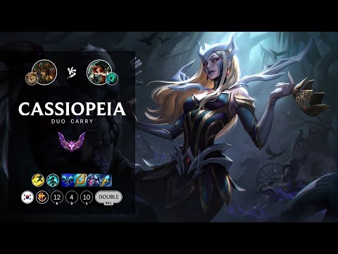 Cassiopeia Bot vs Miss Fortune - KR Master Patch 12.17