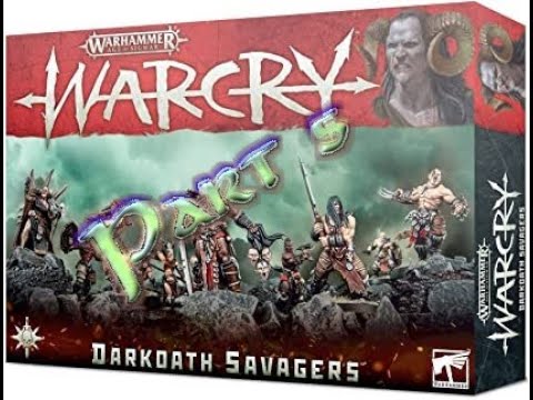 Painting Warcry Darkoath Savagers Part 5