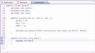 Java Programming Tutorial - 42 - toString