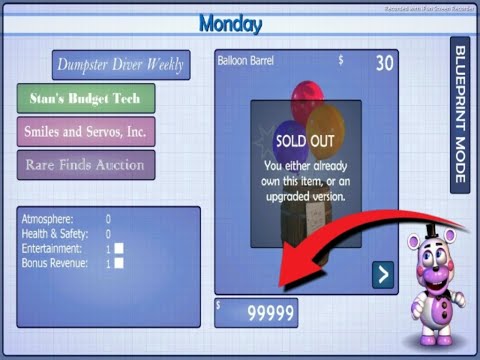Como Tener Mucho Dinero En Fnaf 6 Facil Tutorial