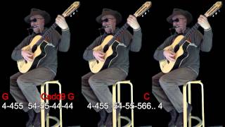 Nº 058 Esclavo de tu amor ( Revolver ) armonica( G )tutorial+acordes guitarra Mundharmonika