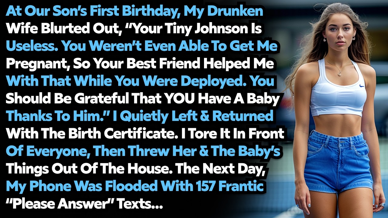 At Son’s 1st BDay, I Found Out He’s Not Mine; I Tore the Birth Certificate & Vanished. Cheating Wife