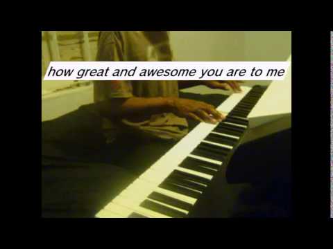 Great and Awesome (Lyrics) piano Allowyn Price