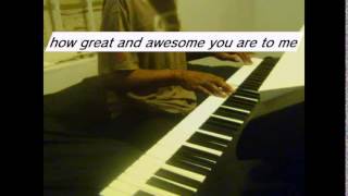 Great and Awesome (Lyrics) piano Allowyn Price