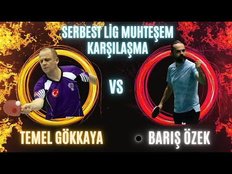 SERBEST LİG MUHTEŞEM KARŞILAŞMA I  TEMEL GÖKKAYA - BARIŞ ÖZEK