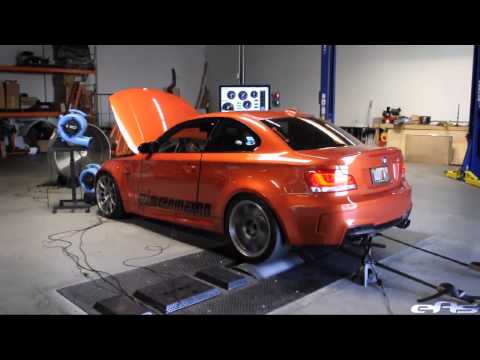 BMW 1M Dyno - Akrapovic Downpipes, Eisenmann Race Exhaust & ESS Tune