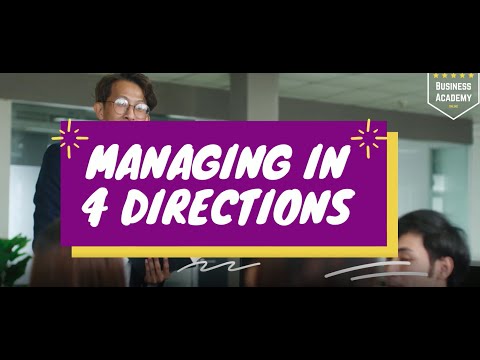 Managing & Leading in 4 Directions