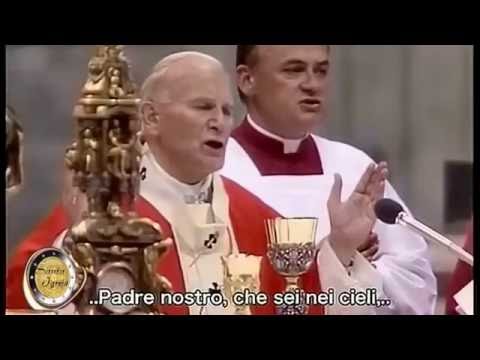 0042 - Pai Nosso em latim - Papa São João Paulo II
