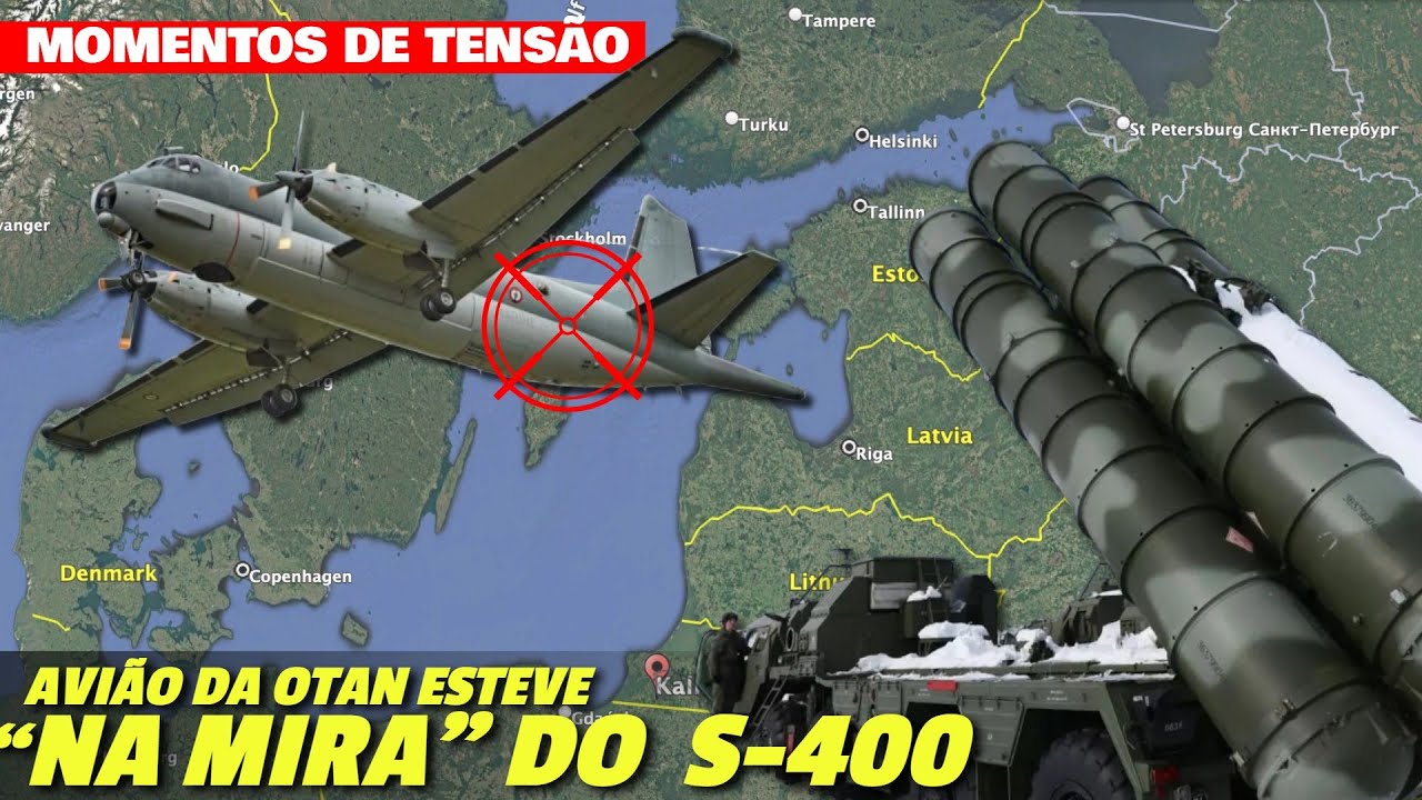 Momentos de TENSÃO: Avião da OTAN esteve "a um botão" de ser ABATIDO por um S-400