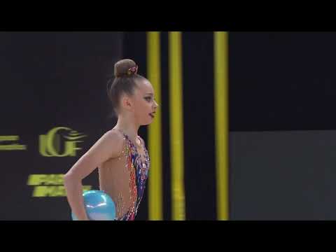 Sandra Vlcek (SRB) - Ball Q - 2020 European Championships Kyiv