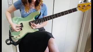 Video thumbnail for Fender American Professional II P bass demo by Juliet and the east
