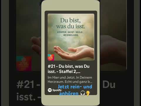 Du bist, was Du isst – und was Du denkst, fühlst und atmest.