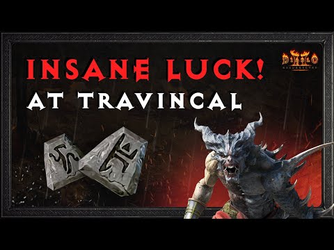 1200 FG in 5 Minutes | Insane Travincal Luck | Diablo 2: Resurrected Ladder Season 2