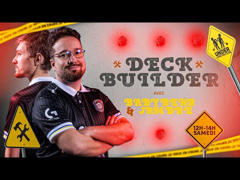 ON JOUE AVEC DES NOUVELLES REGLES - Le Deckbuilder#1 vs Babybear & Jambre