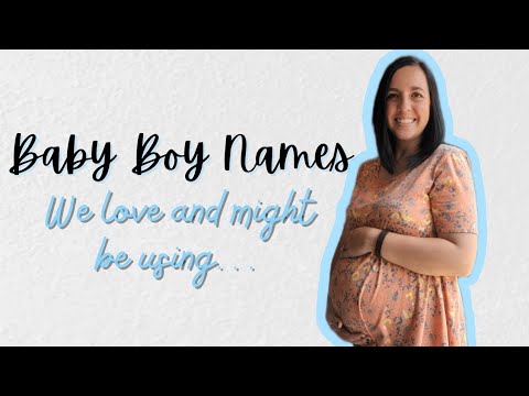 CLASSIC BABY BOY NAMES WITH A LITTLE EDGE | NAMES WE LOVE AND MIGHT BE USING