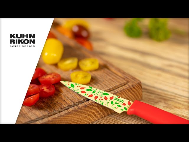 Video Teaser für COLORI®+ ART Rüstmesser Love | KUHN RIKON