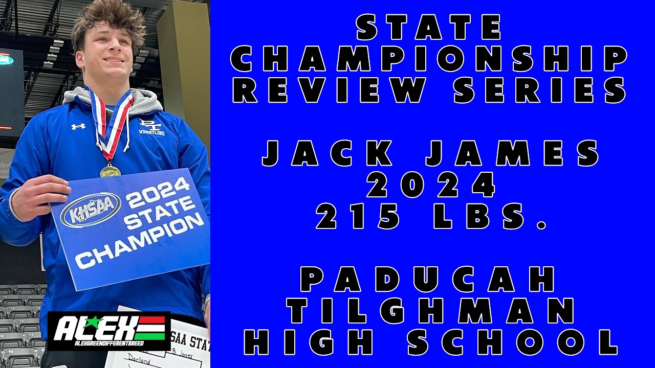 State Wrestling Championship match review w/ Jack James (Paducah Tilghman; 2024 215 lbs.)