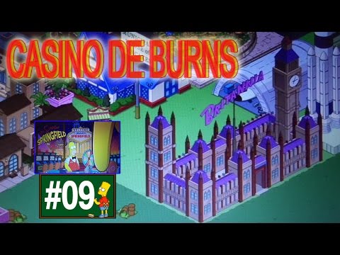 Los Simpson Springfield "Casino de Burns - Cap. 9 - El Casino Britannia" por Tony