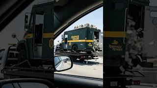 Armored Truck Spills Cash All Over The Highway!