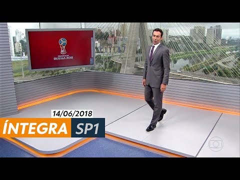 Íntegra do SP1 especial, mais cedo, às 10h47 (14/06/2018)