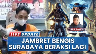 Tak Jera Masuk Penjara, Jambret di Surabaya Kembali Beraksi Incar Tas Selempang Seorang Pemotor