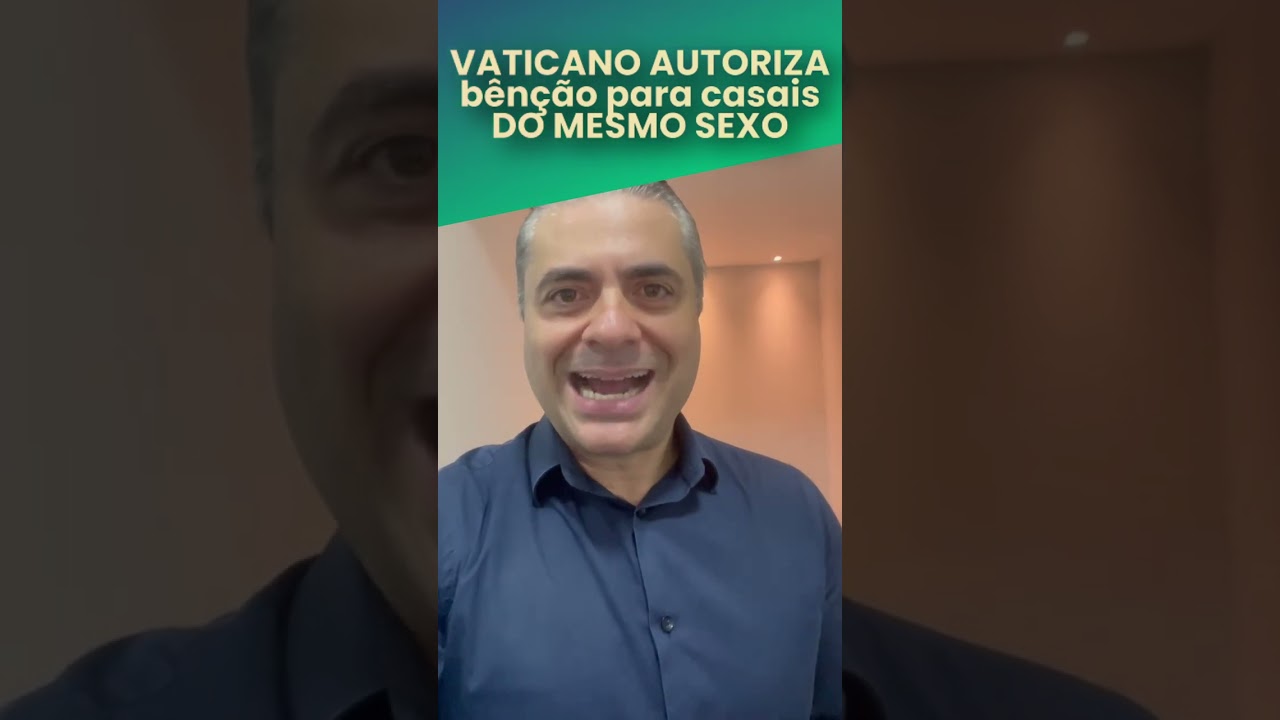 🚨 URGENTE! VATICANO AUTORIZA bênção para casais DO MESMO SEXO - Leandro Quadros