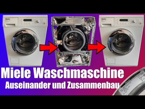 🔧 Disassembling and assembling a Miele washing machine – step-by-step instructions!
