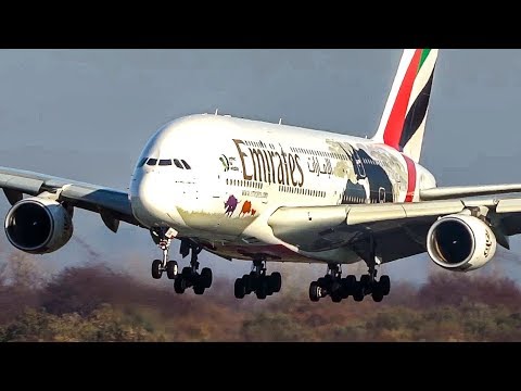 AVIATION REVIEW of YEAR 2018 - 60 Minutes PURE AVIATION - Airbus A380, Boeing 747 ... (4K)