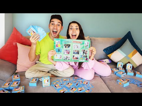 APRIAMO 1000 PACCHETTI DI FIGURINE DEI DINSIEME E COMPLETIAMO L' ALBUM DEI DINSIEME!