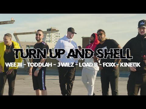 J WILZ, LOAD B, WEEJII, TODDLAH, KINETIK & FOXX - TURN UP AND SHELL (MUSIC VIDEO)