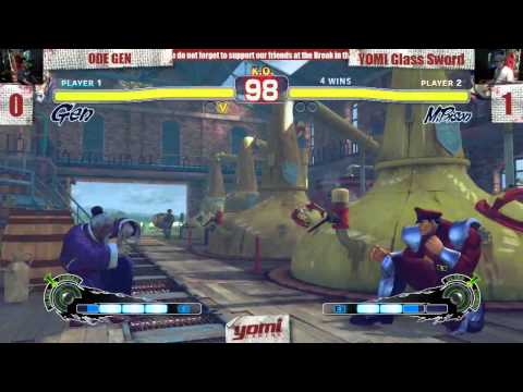 Yomi Gaming Kombat Tuesday Week 9 Winner's Bracket ODB GEN (Gen) vs YOMI Glass Sword (M. Bison)